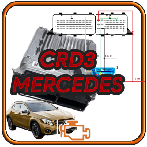 Pin out e schema centralina motore delphi crd3 mercedes